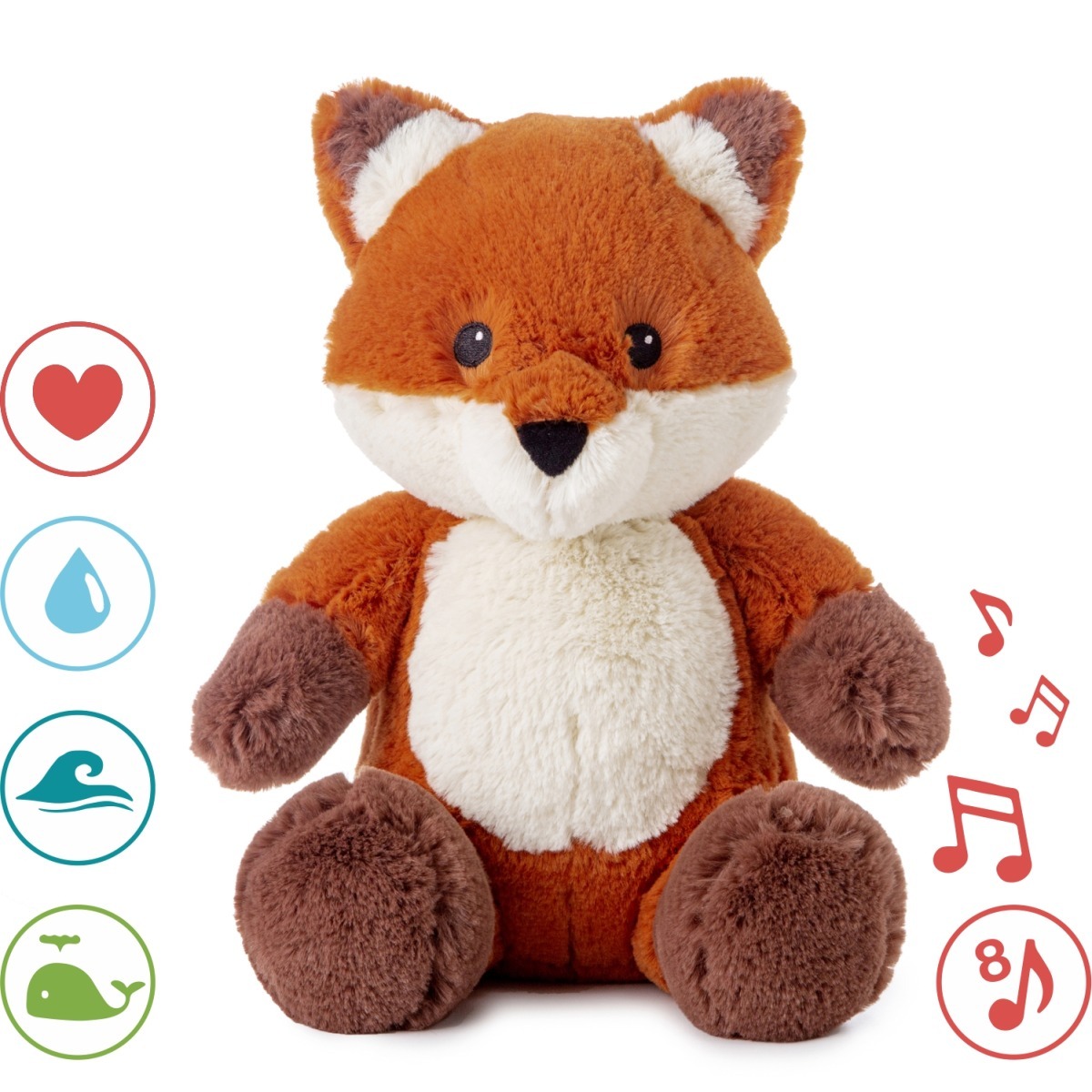 E-shop Cloud b Cloud b® Frankie the Fox™ – Zvieratko s melódiou-Líška, 0m+