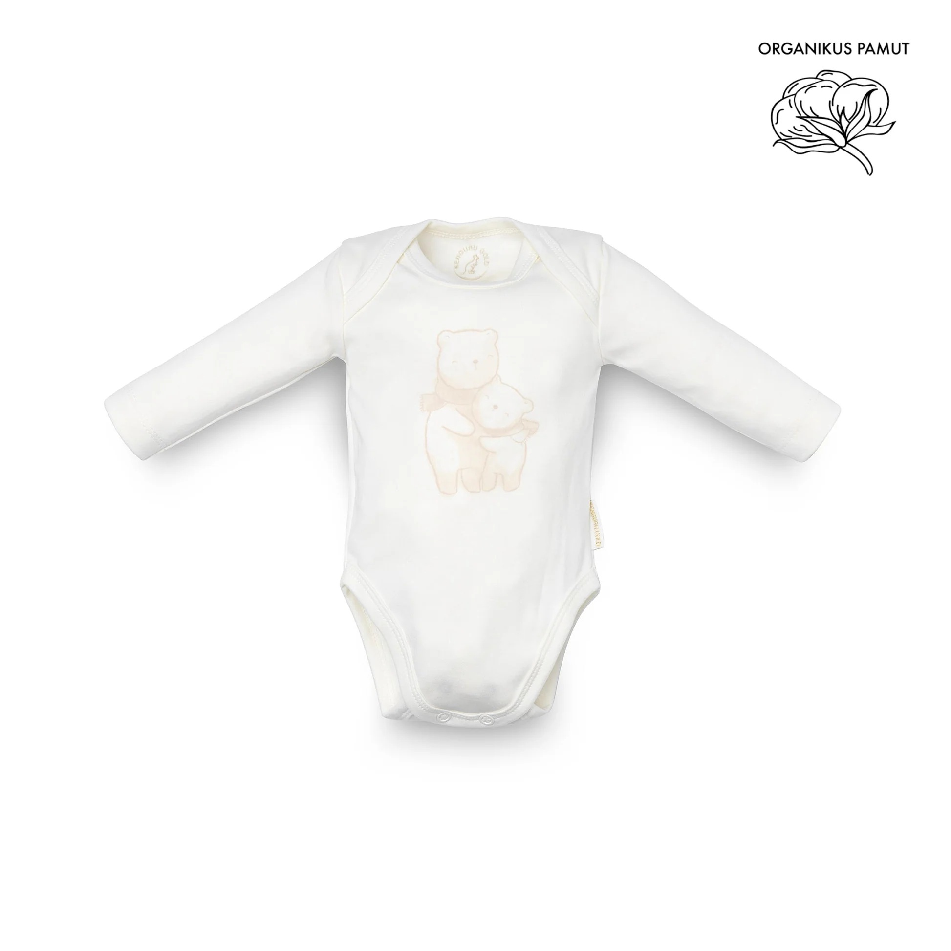 E-shop Kenguru Gold body s dlhými rukávmi Envelope 56-62, bear