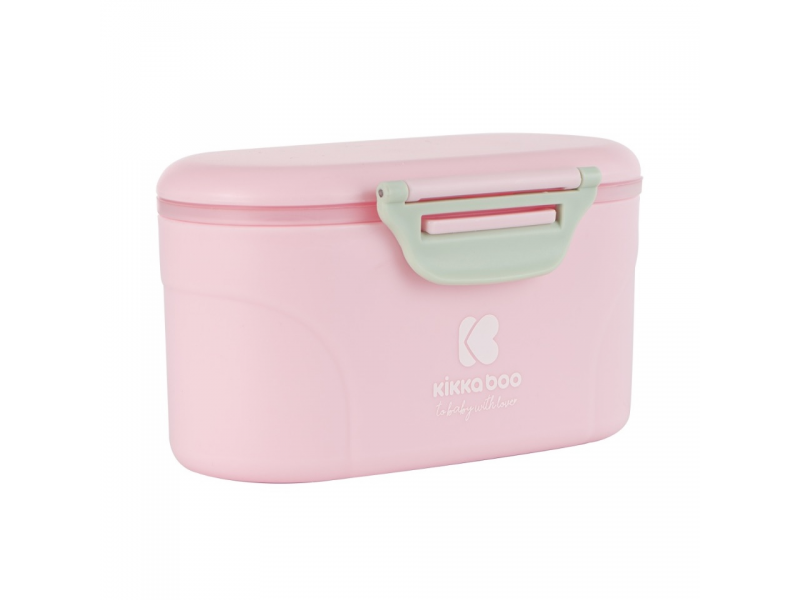 E-shop KikkaBoo Zásobník na sušené mlieko s odmerkou 130g Pink