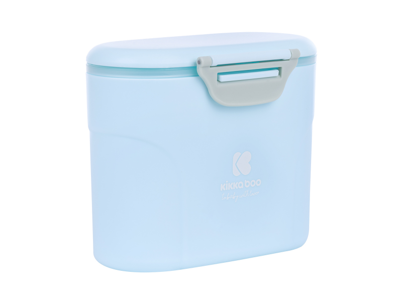 E-shop KikkaBoo Zásobník na sušené mlieko s odmerkou 160g Blue