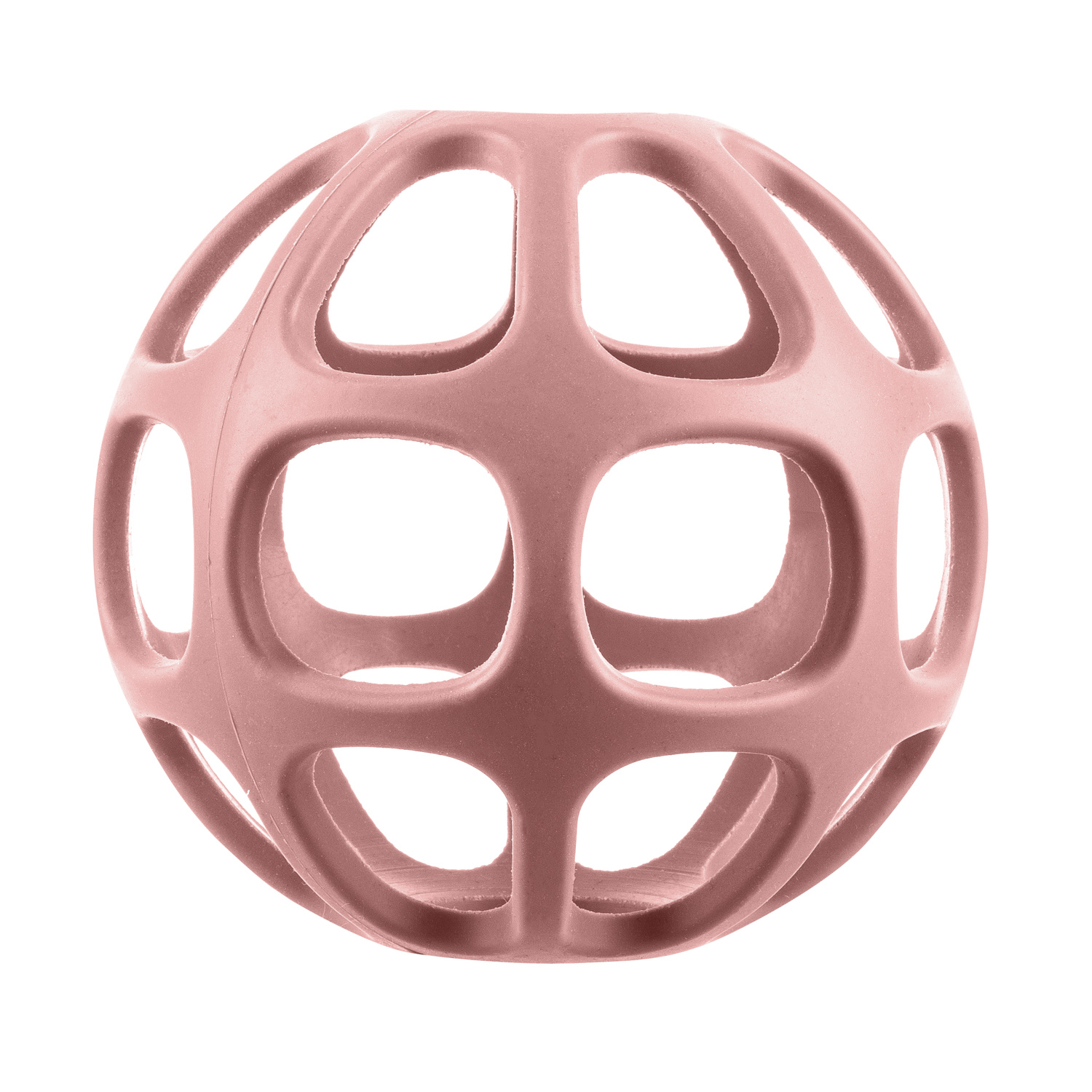 E-shop ZOPA Silikónové hryzátko Round, Old Pink