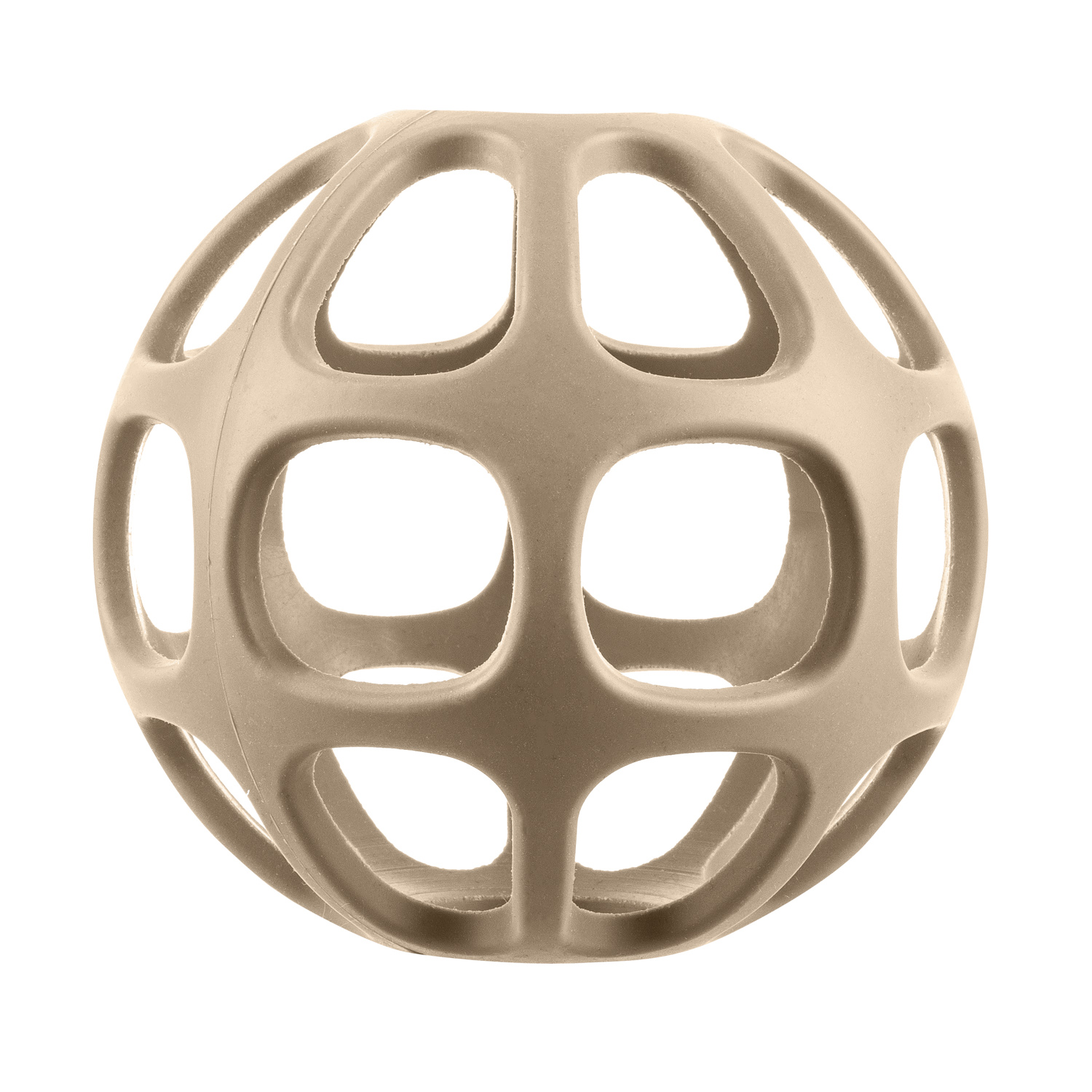 E-shop ZOPA Silikónové hryzátko Round, Sand Beige