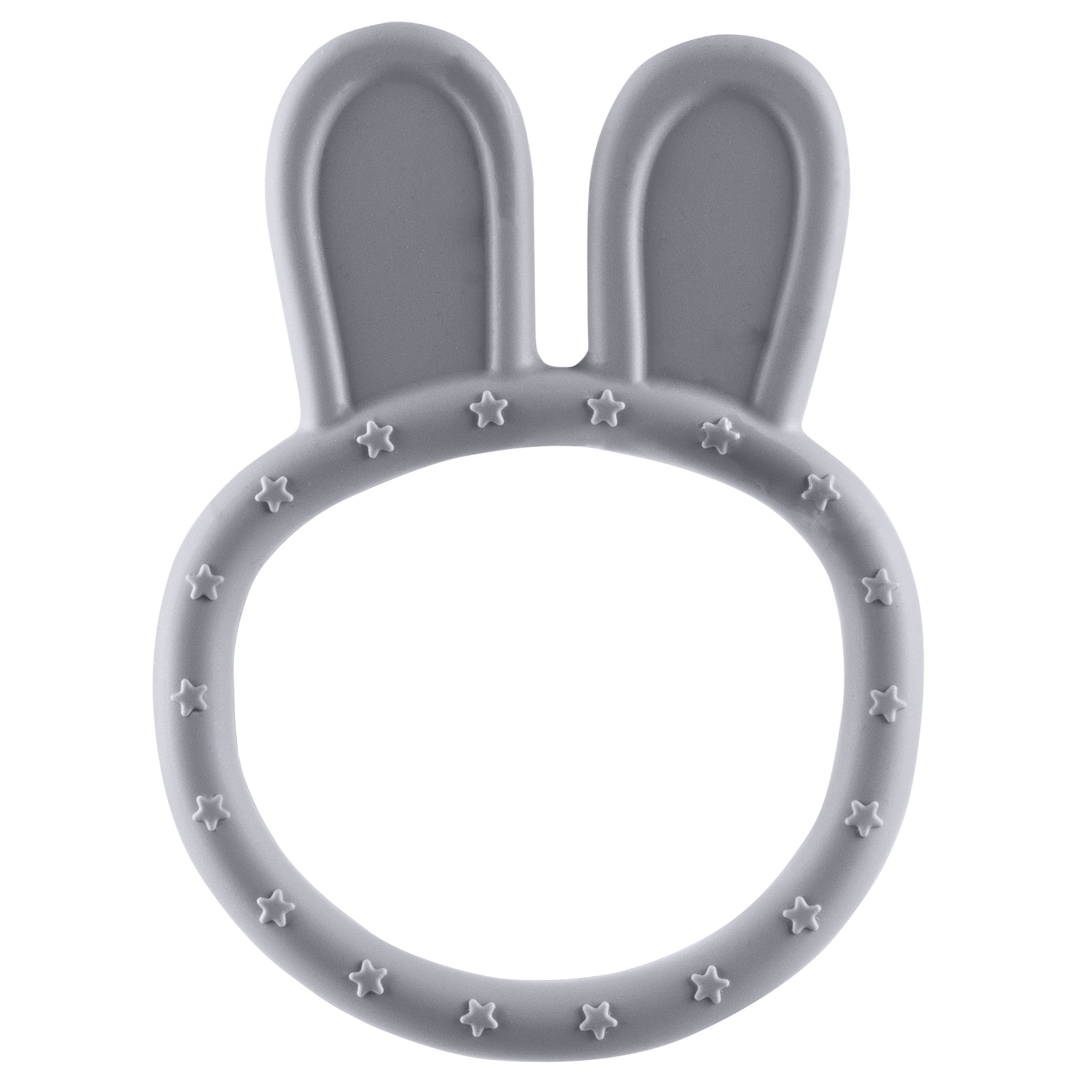 E-shop ZOPA Silikónové hryzátko Rabbit, Dove Grey