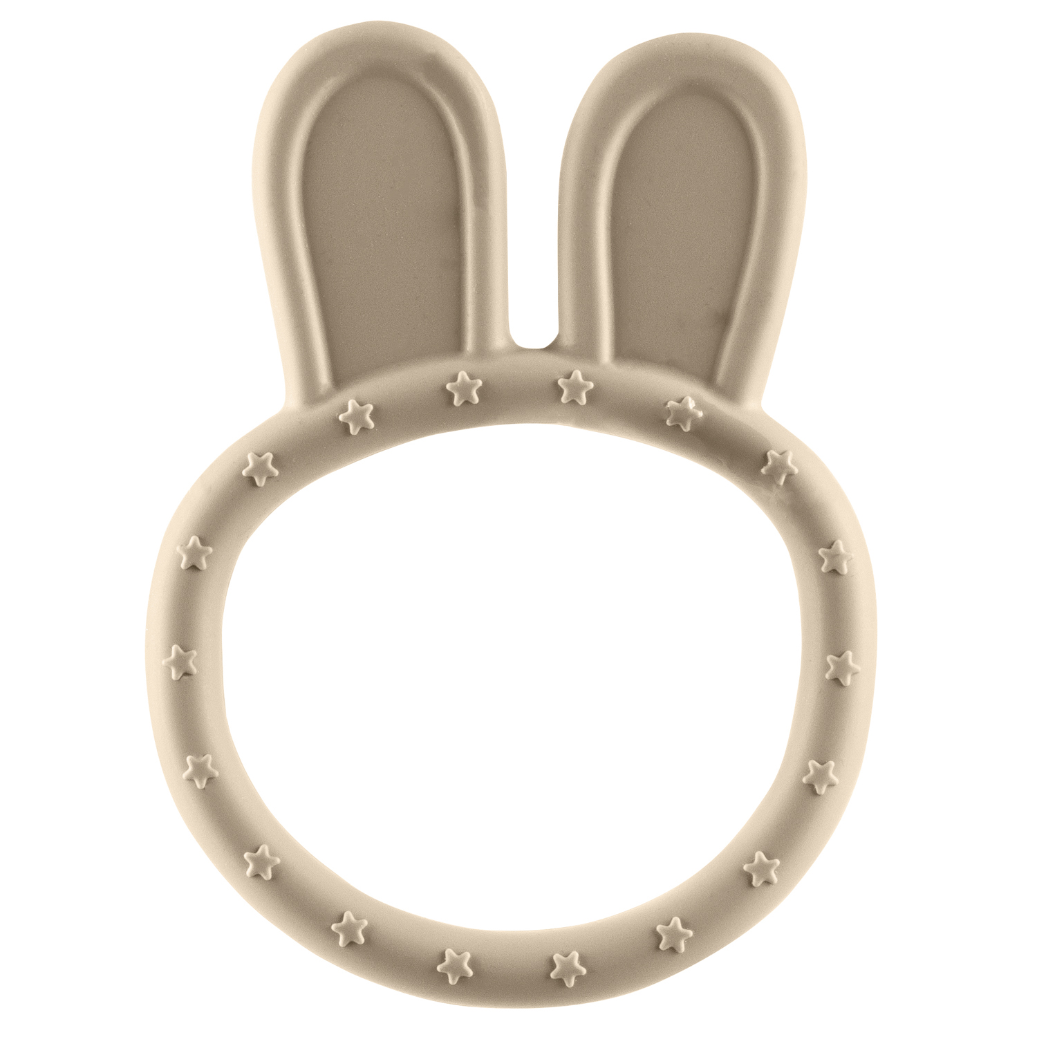 E-shop ZOPA Silikónové hryzátko Rabbit, Sand Beige