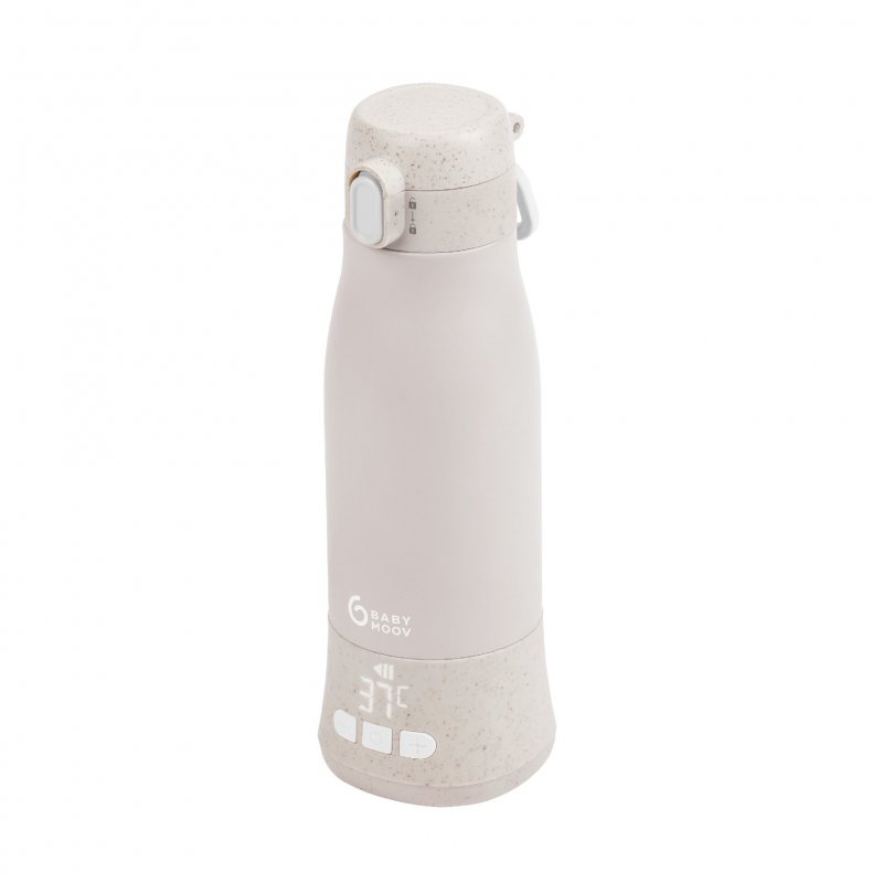 E-shop Babymoov Cestovný ohrievač Moov & Feed Mineral Beige
