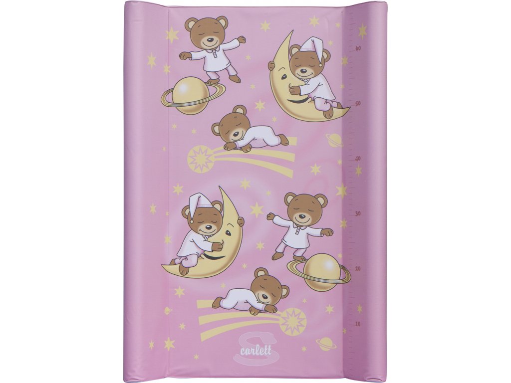 E-shop Scarlett Prebaľovacia podložka mäkká Galaxy 70 x 50 cm - ružová