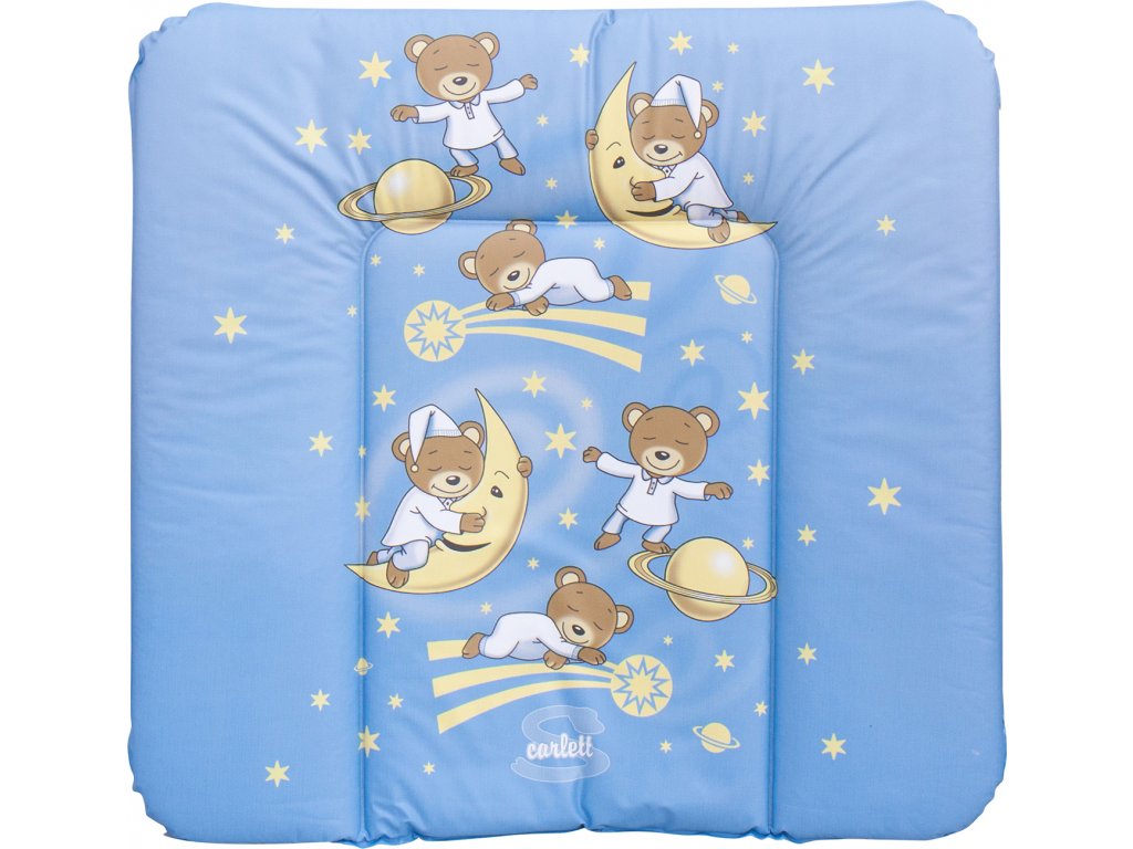 E-shop Scarlett Prebaľovacia podložka na komodu Galaxy 74 x 72 cm - modrá