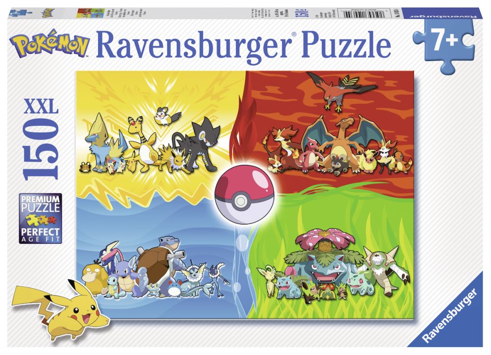 E-shop Ravensburger Druhy Pokémonov 150 dielikov