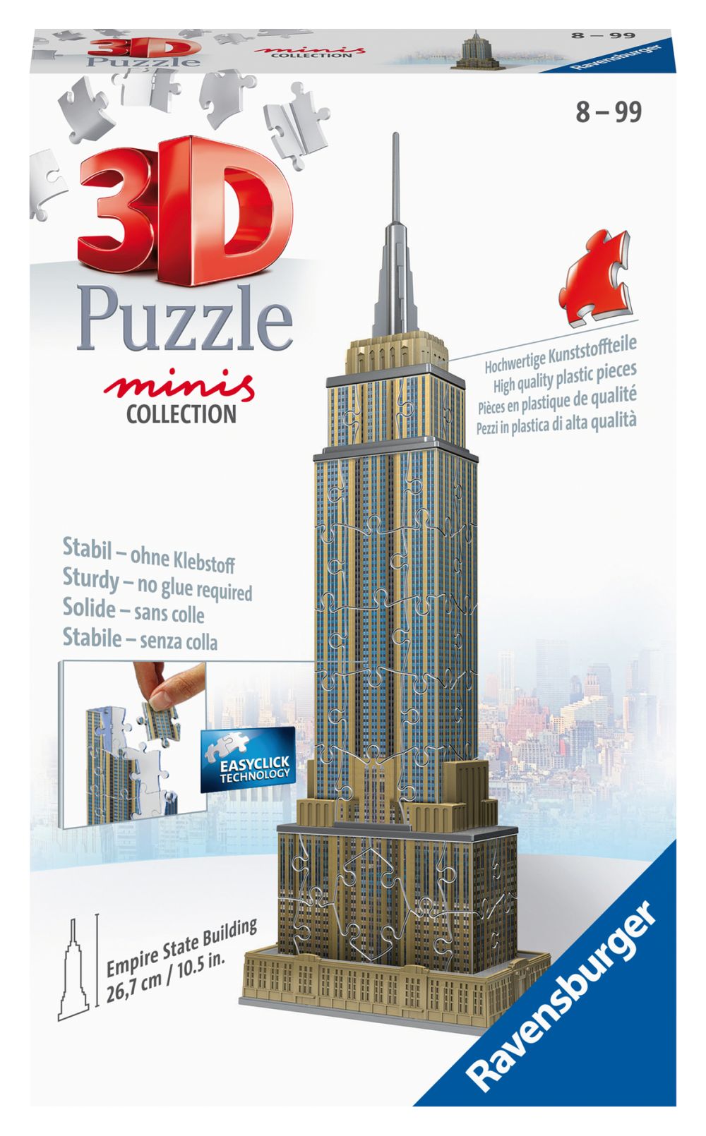E-shop Ravensburger Mini budova - Empire State Building 54 dielikov
