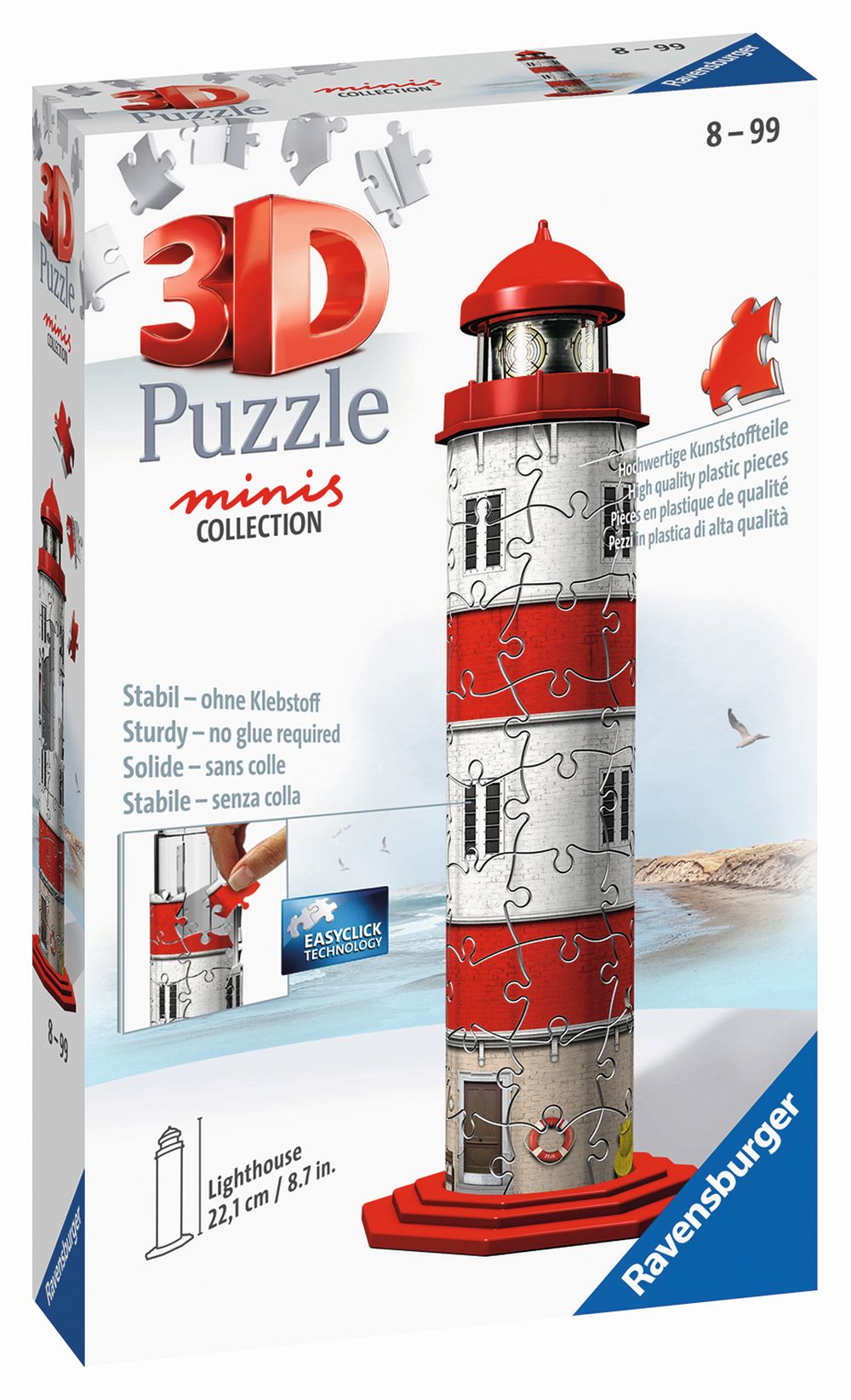 E-shop Ravensburger Mini budova - Maják 54 dielikov