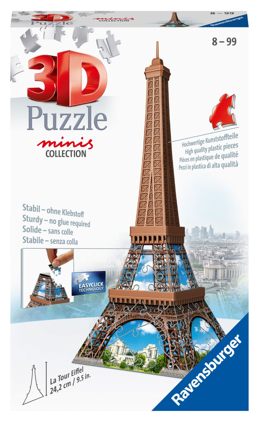 E-shop Ravensburger Mini budova - Eiffelova veža 54 dielikov