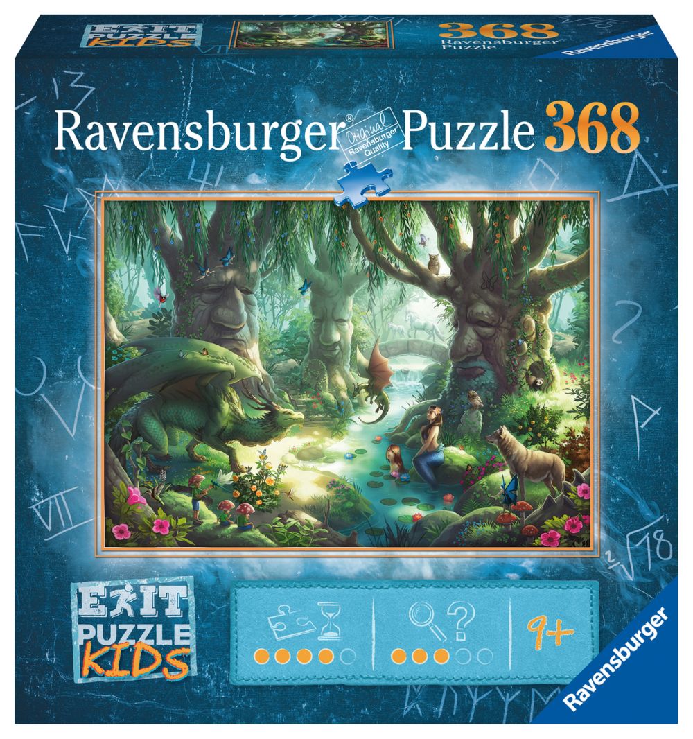 E-shop Ravensburger Exit KIDS Puzzle: V magickom lese 368 dielikov