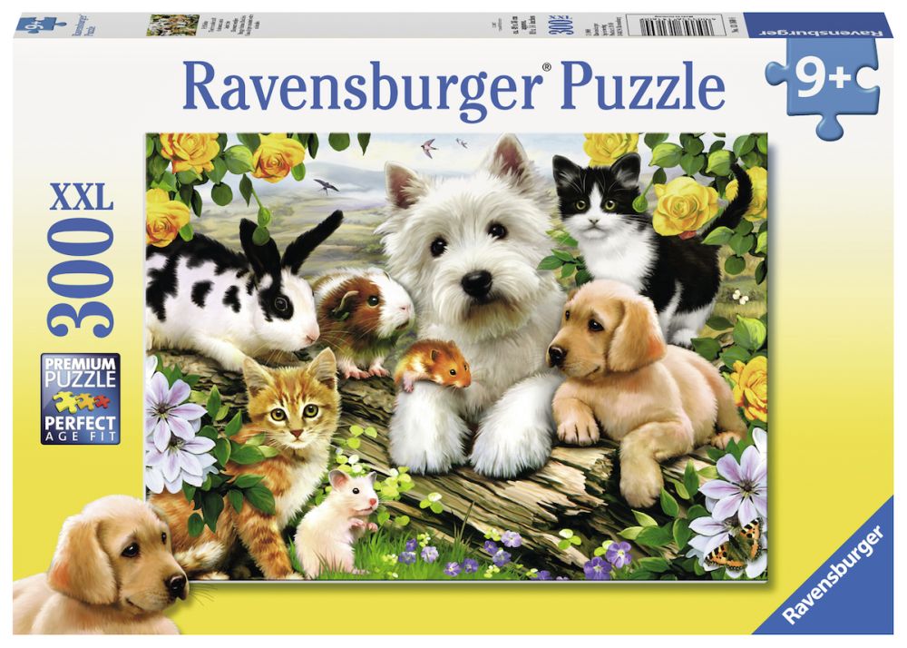 E-shop Ravensburger Veselé priateľstvo zvierat 300 dielikov
