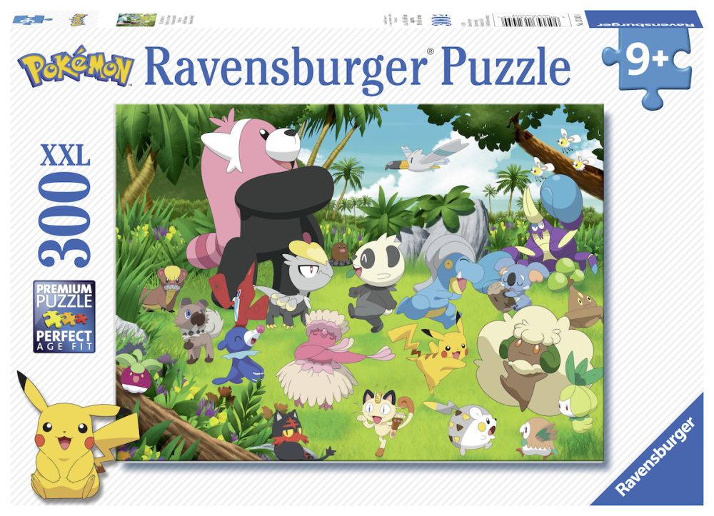 E-shop Ravensburger Pobláznení Pokémoni 300 dielikov