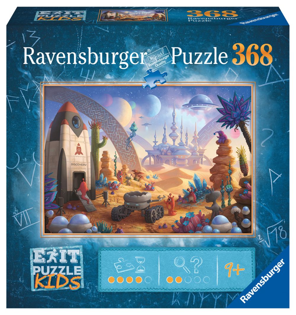 E-shop Ravensburger Exit KIDS Puzzle: Vesmír 368 dielikov