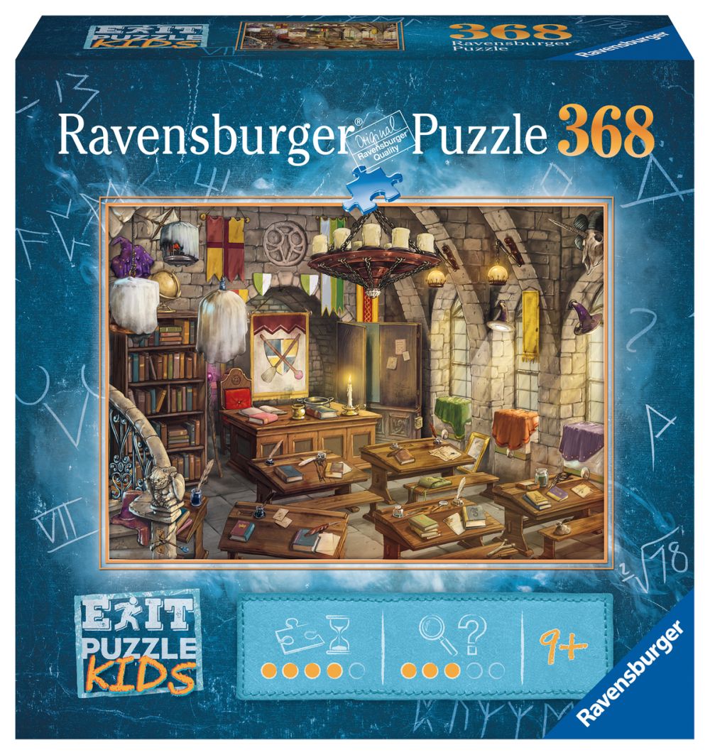 E-shop Ravensburger Exit KIDS Puzzle: Kúzelnícka škola 368 dielikov