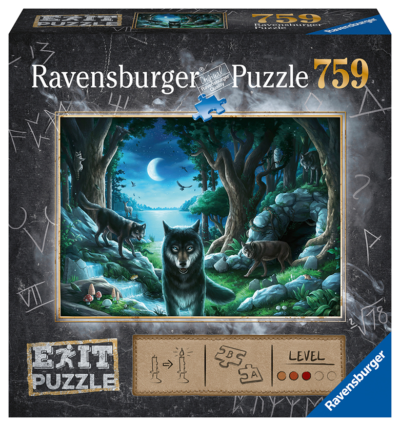 E-shop Ravensburger Exit Puzzle: Vlk 759 dielikov