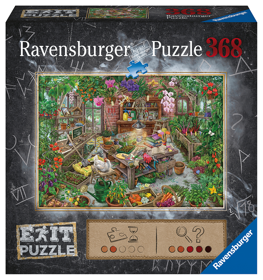 E-shop Ravensburger Exit Puzzle: Sklenník 368 dielikov