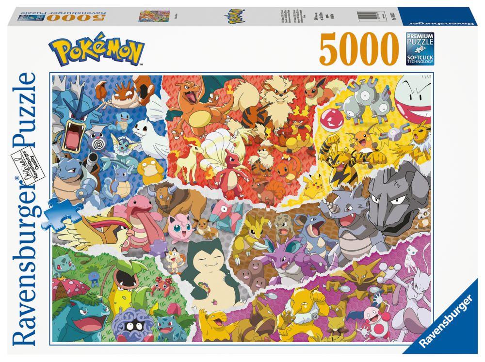 E-shop Ravensburger Pokémon 5000 dielikov