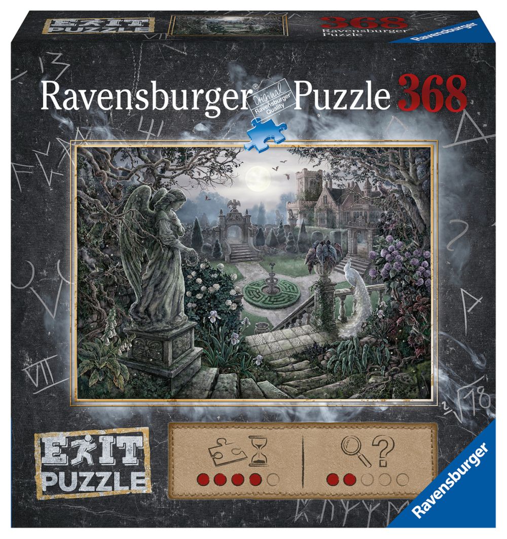 E-shop Ravensburger Exit Puzzle: Zámocká záhrada 368 dielikov
