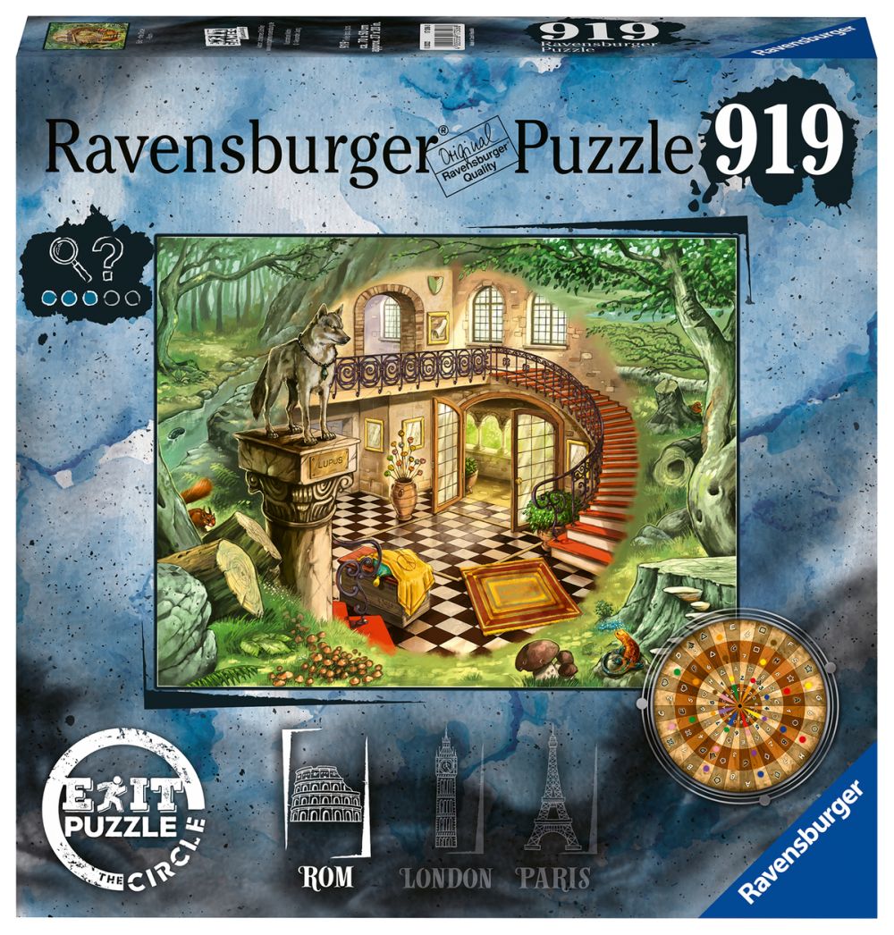 E-shop Ravensburger EXIT Puzzle - The Circle: V Ríme 920 dielikov