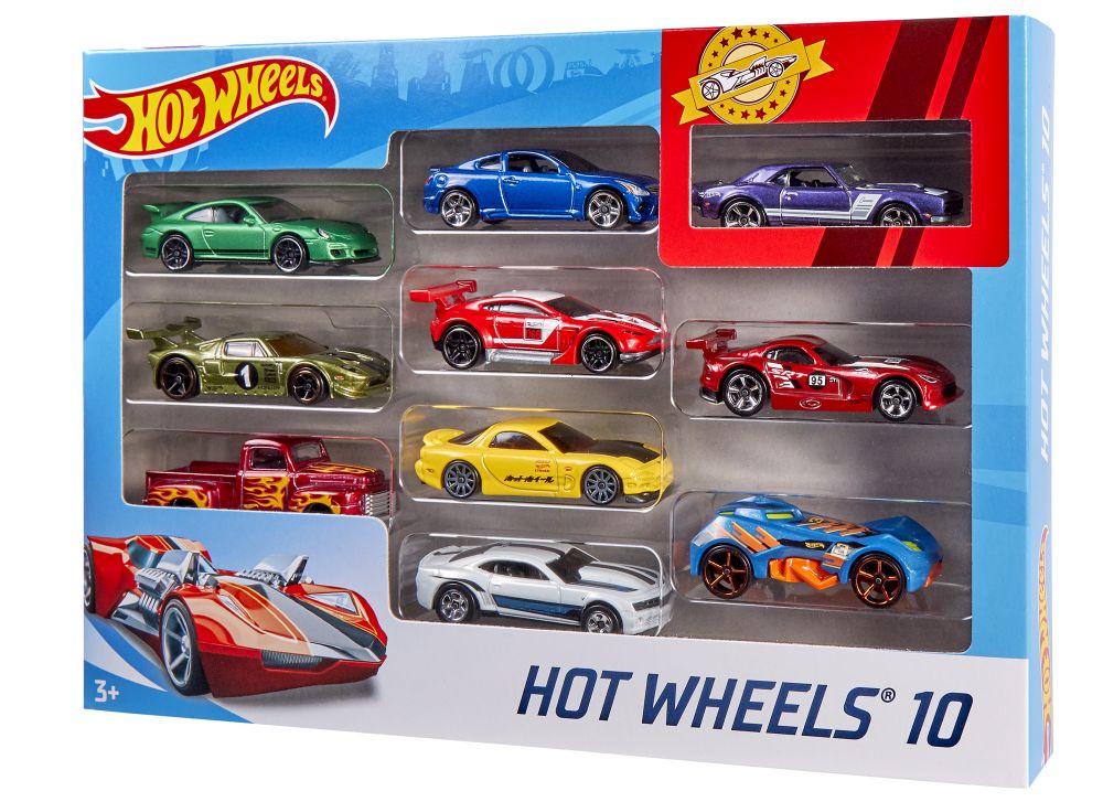 E-shop Mattel Hot Wheels AUTÍČKA 10PACK