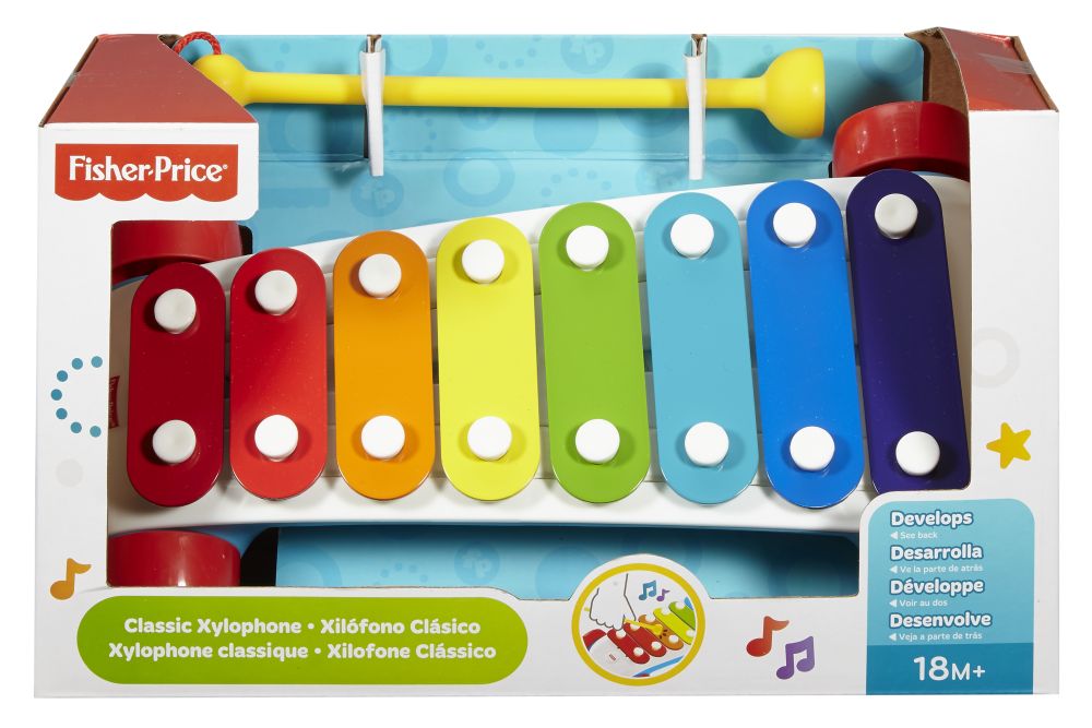 E-shop Mattel Fisher Price ZÁBAVNÝ ŤAHACÍ XYLOFÓN