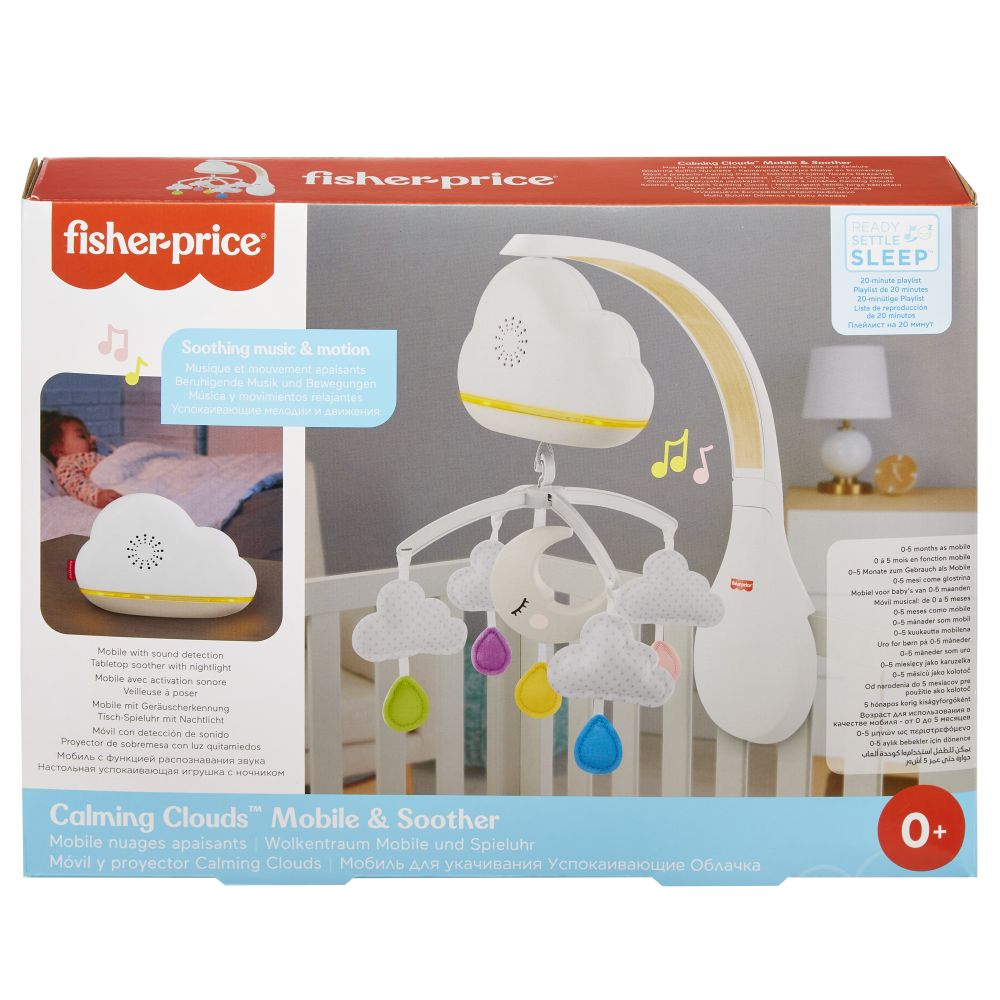 E-shop Mattel Fisher Price kolotoč a uspáváčik CALMING CLOUDS™