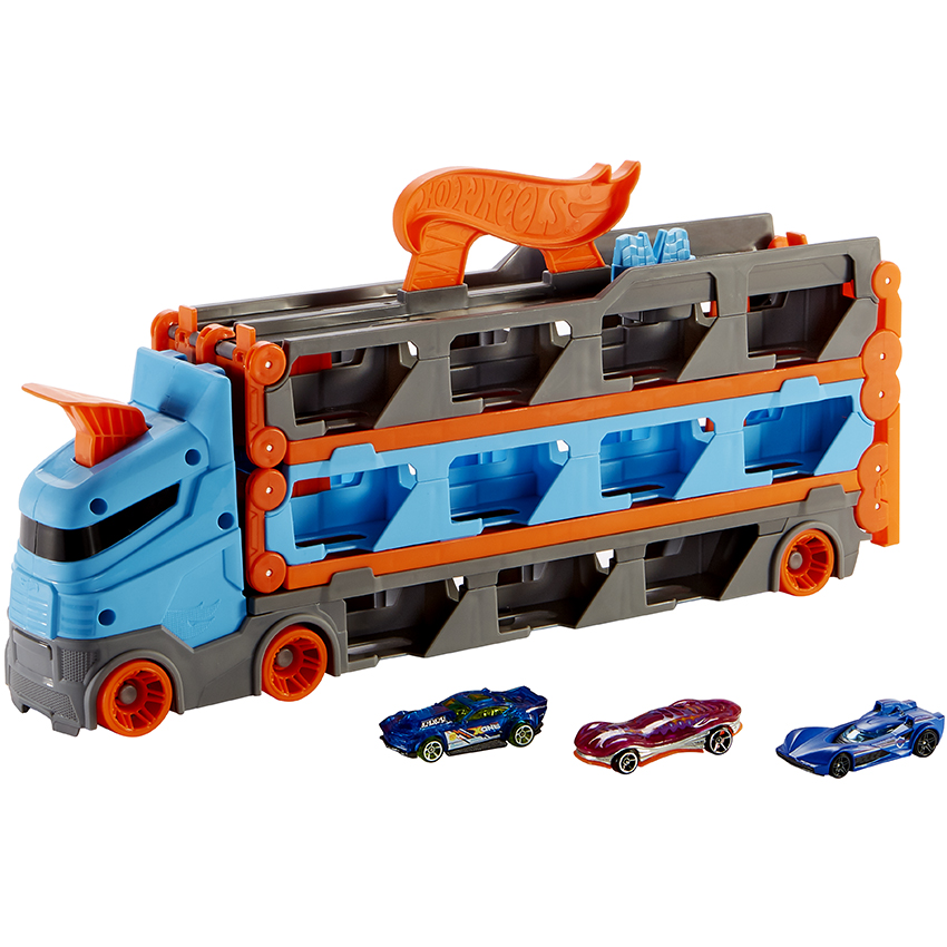 E-shop Mattel Hot Wheels nadupaný ťahač