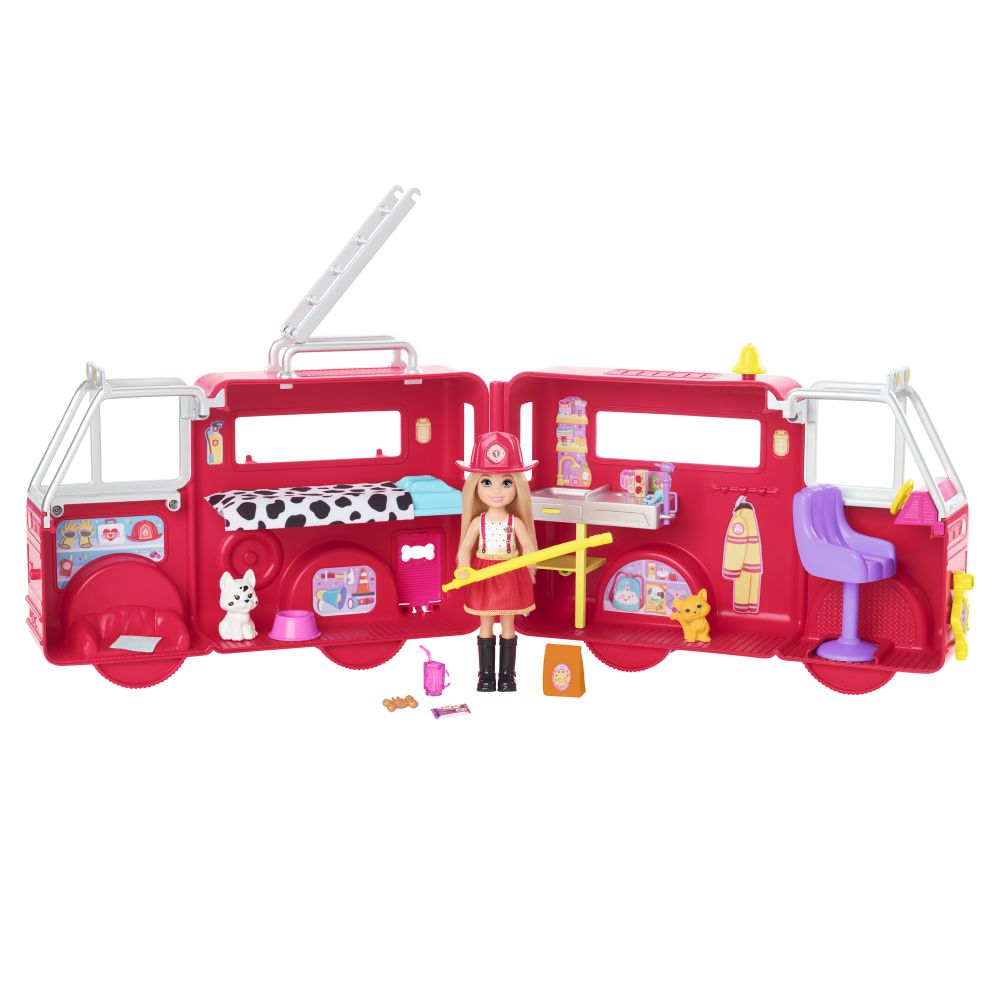 E-shop Mattel Barbie Chelsea hasičské auto