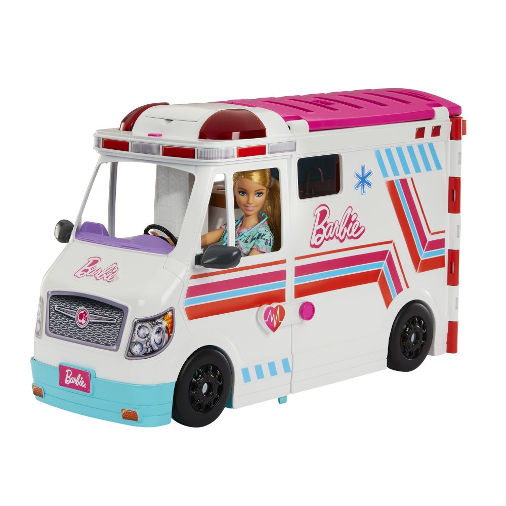 E-shop Mattel Barbie sanitka a klinika 2 v 1