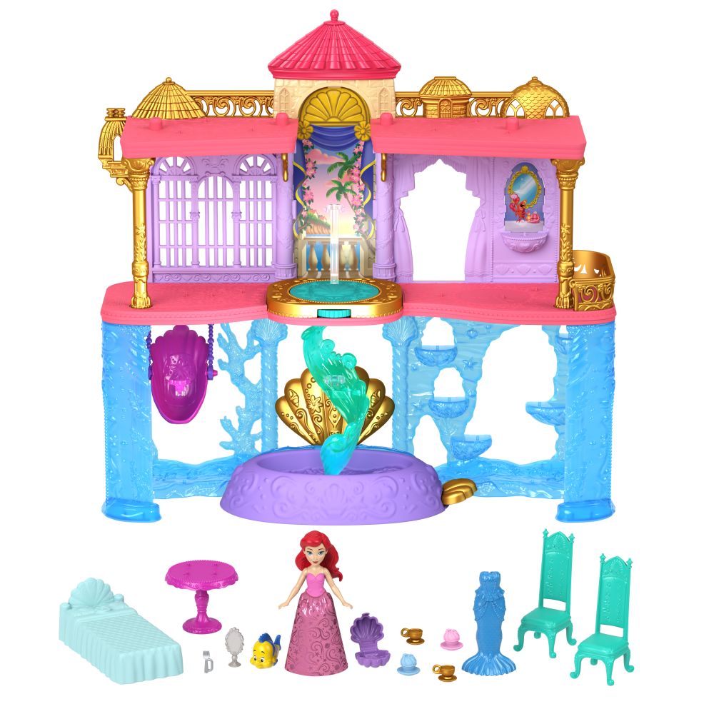 E-shop Mattel DP MALÁ BÁBIKA ARIEL A KRÁĽOVSKÝ ZÁMOK