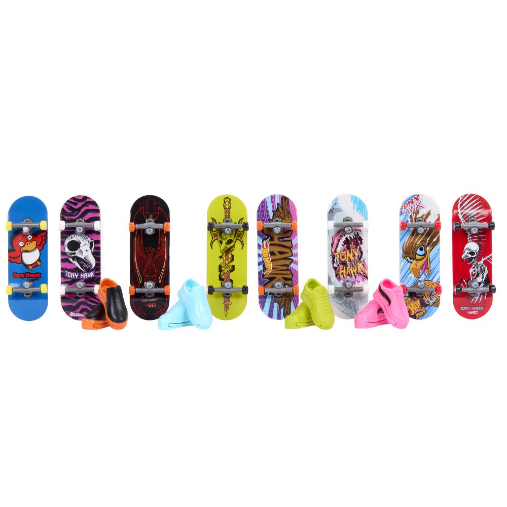 E-shop Mattel Hot Wheels skates 8ks Fingerboard a topánky
