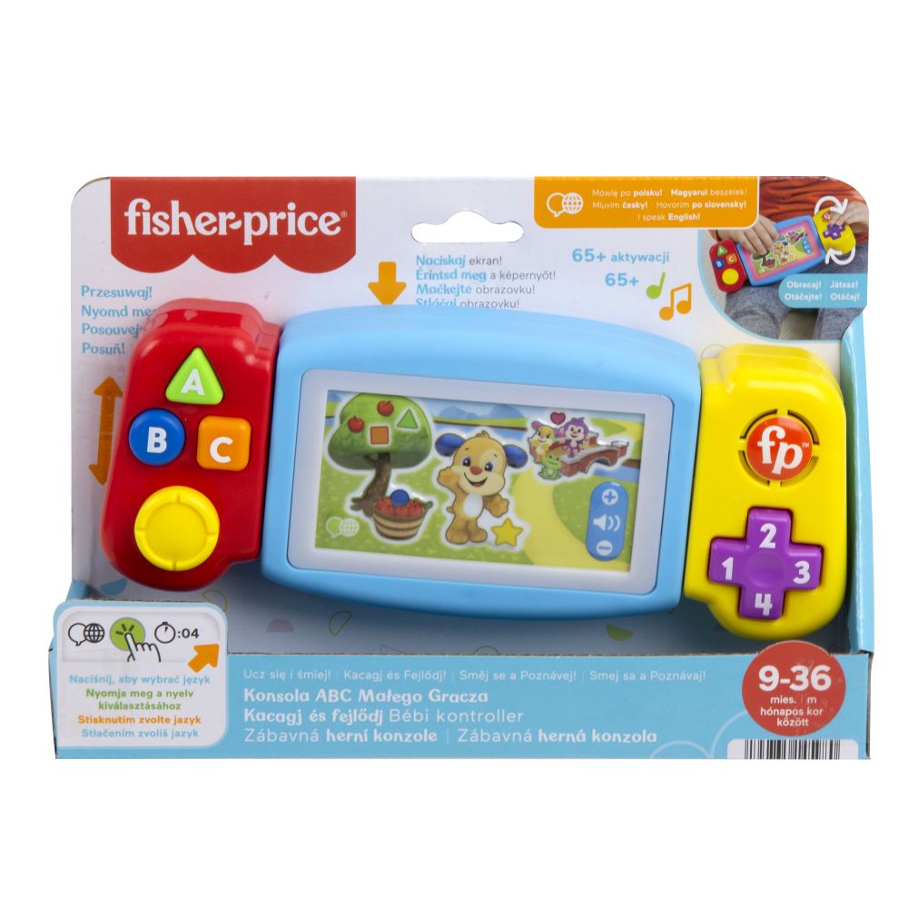 E-shop Mattel FP ZÁBAVNÁ HERNÁ KONZOLA CZ/SK/ENG/HU/PL