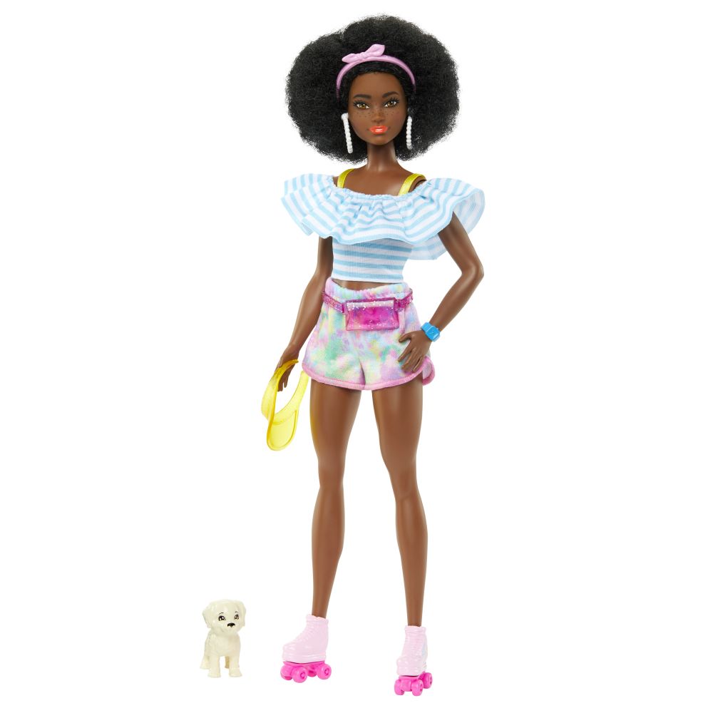 E-shop Mattel BRB DELUXE MÓDNA BÁBIKA - TRENDY KORČULIARKA