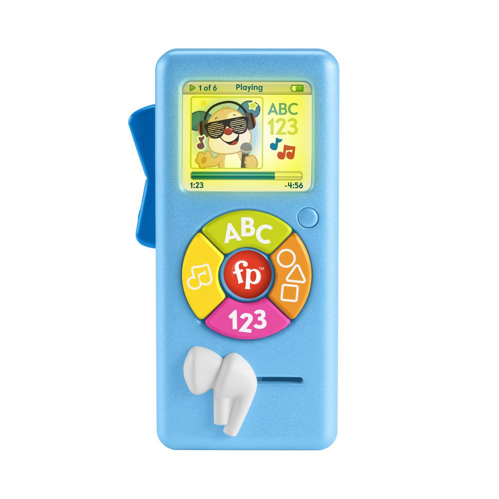 E-shop Mattel Fisher Price psíkov hudobný prehrávač CZ/SK/ENG/HU/PL