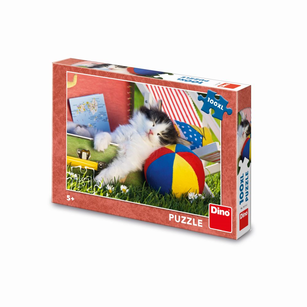 E-shop Dino MAČIATKO ODPOČÍVA 100 XL Puzzle