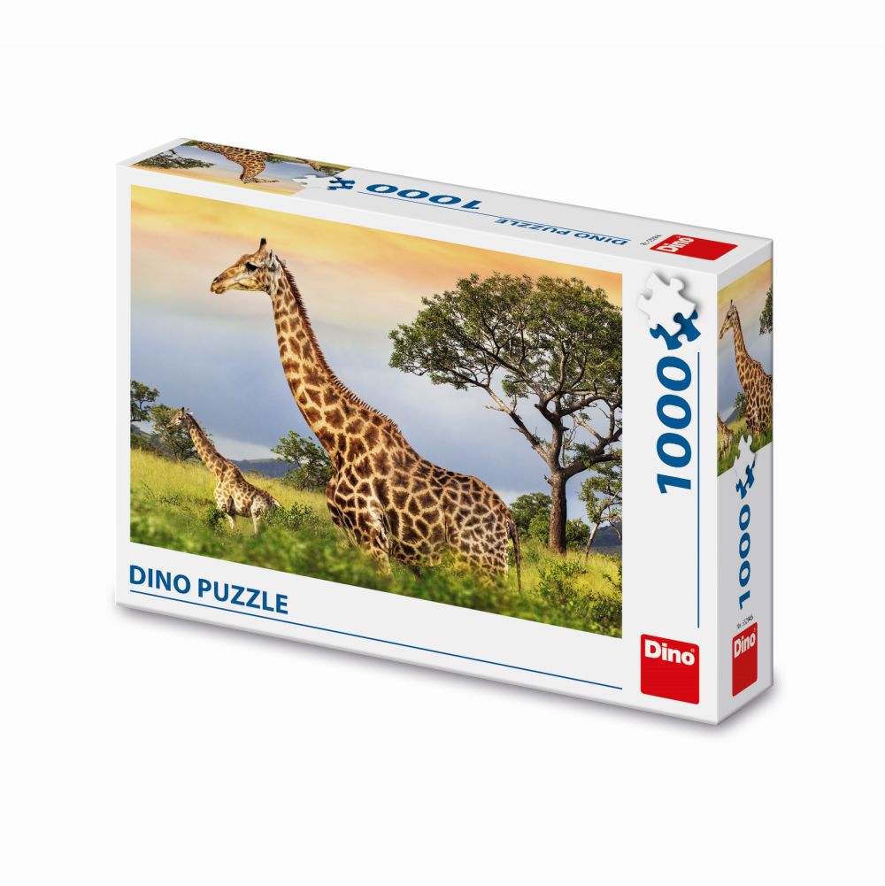 E-shop Dino ŽIRAFIA RODINA 1000 Puzzle