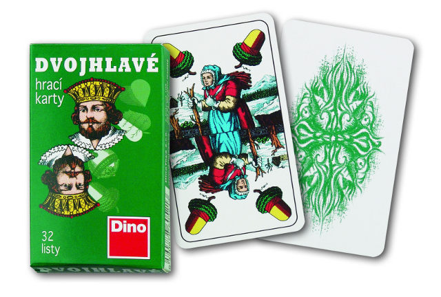 E-shop Dino Hracie karty dvojhlavé