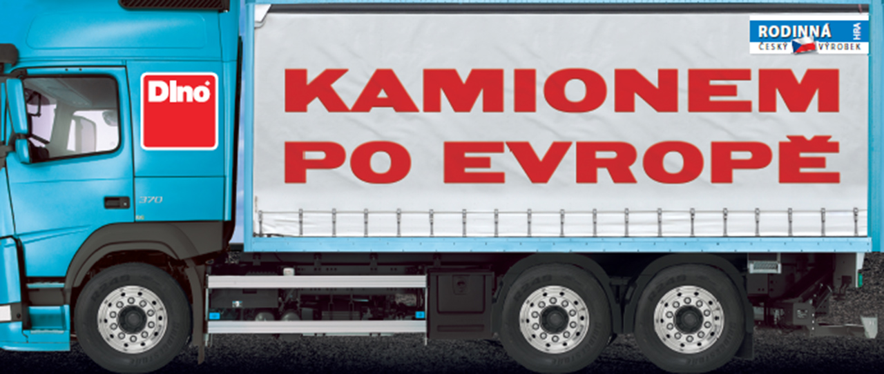 E-shop Dino Kamiónom po Európe hra