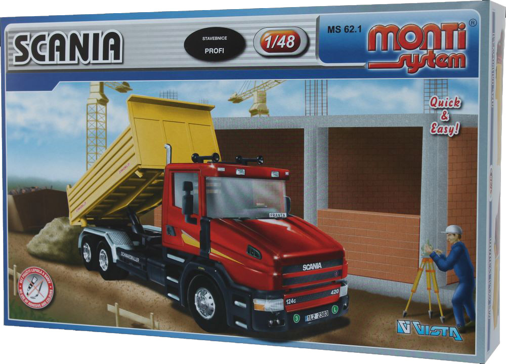 E-shop SEVA Stavebnica Monti 62.1 Scania