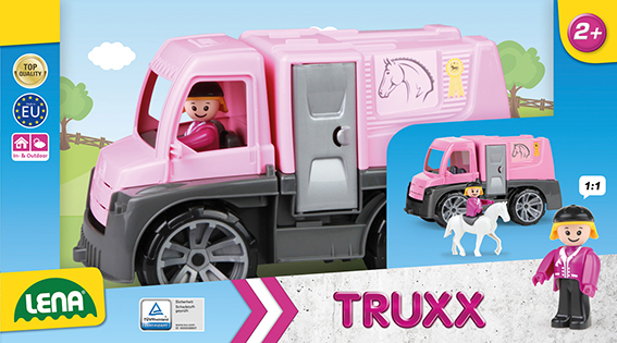E-shop Lena TRUXX konský transport, ozdobný kartón