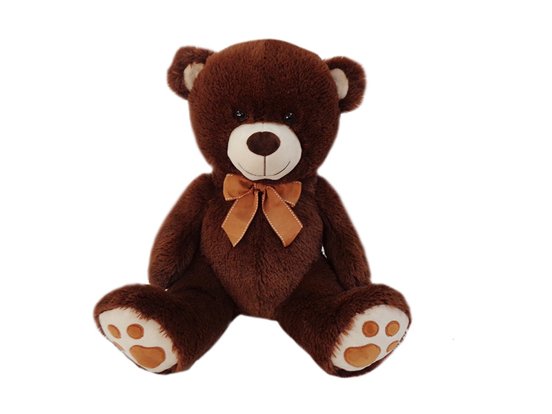 E-shop MAC TOYS Medvedík sediaci hnedý, 40 cm