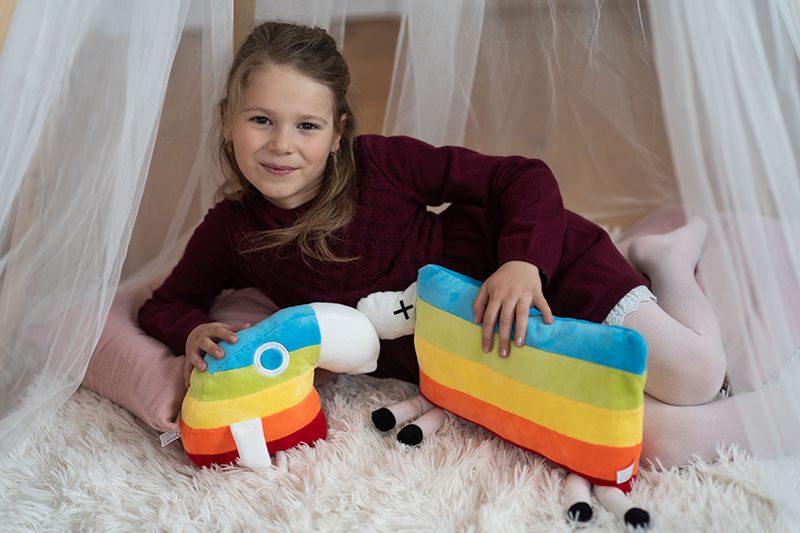 E-shop MAC TOYS Déčko Duháček vankúš