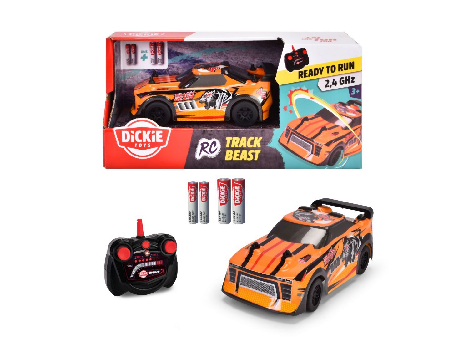 E-shop Dickie RC Track Beast 15 cm, 2kan