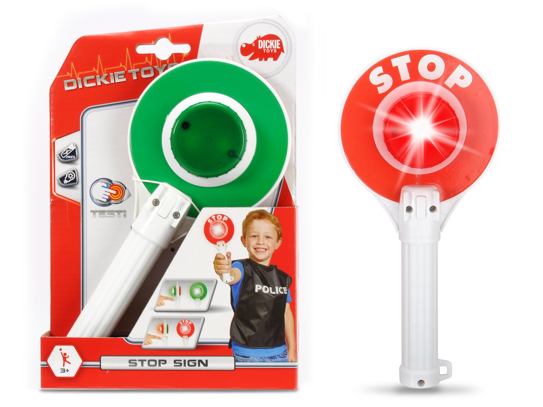 E-shop Dickie Policajný terč na batérie