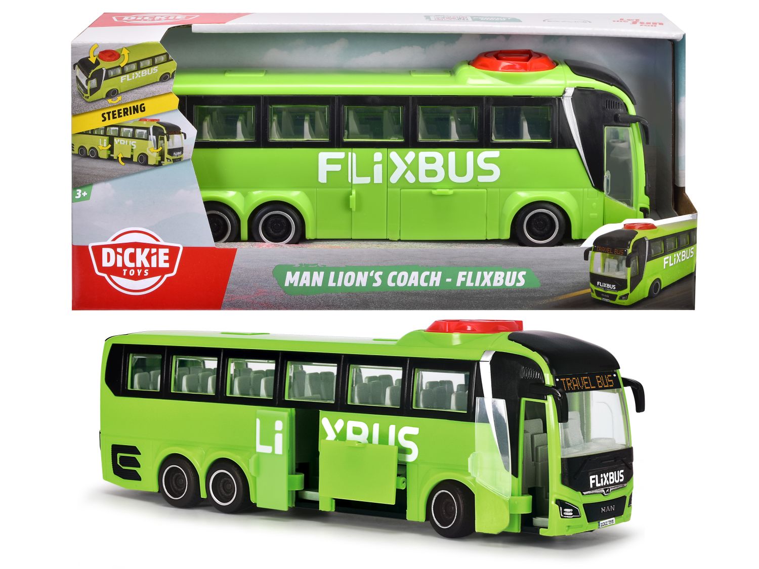 E-shop Dickie Autobus MAN Flixbus 26,5 cm