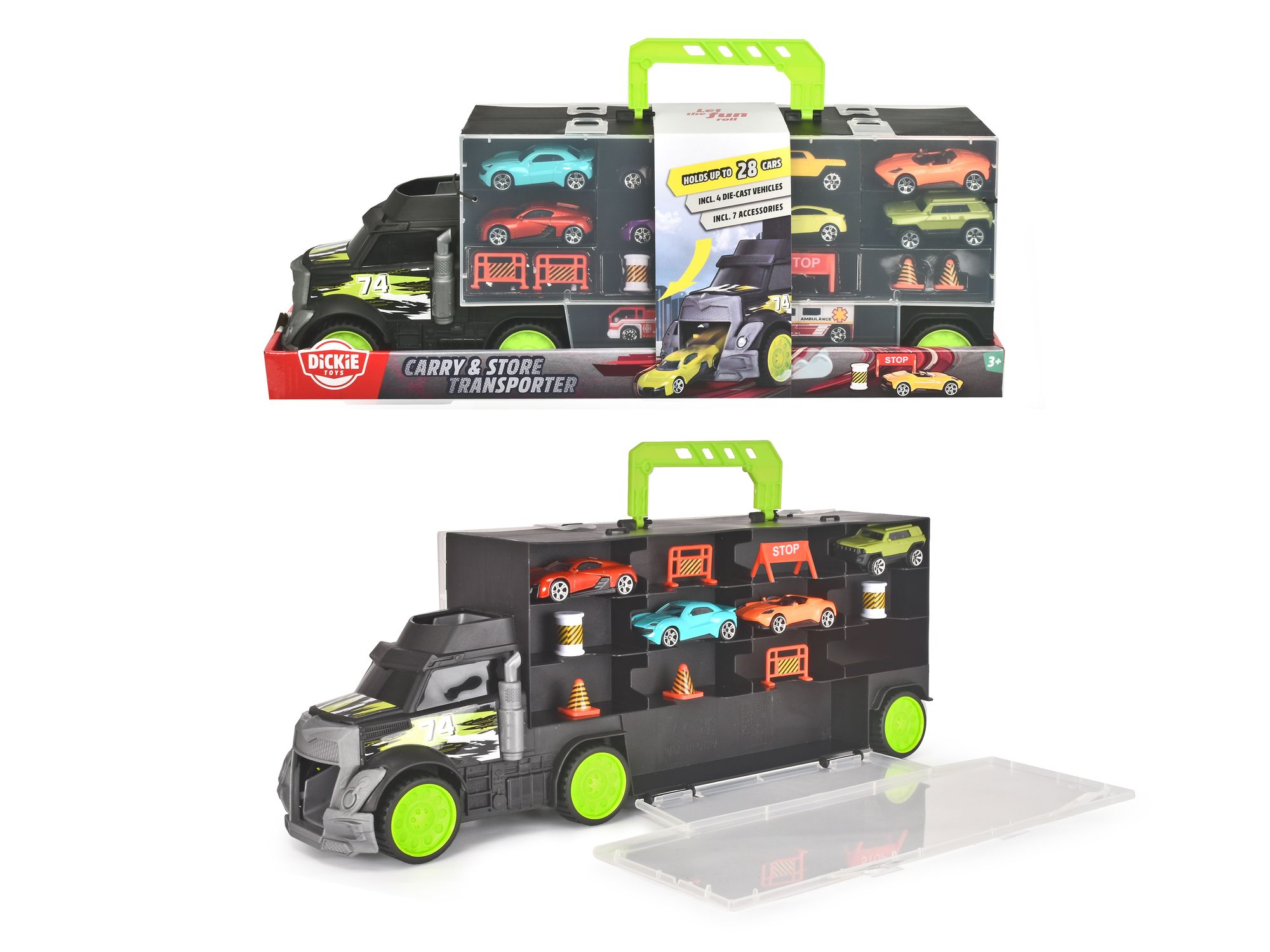 E-shop Dickie Kufrík autotransporter s príslušenstvom