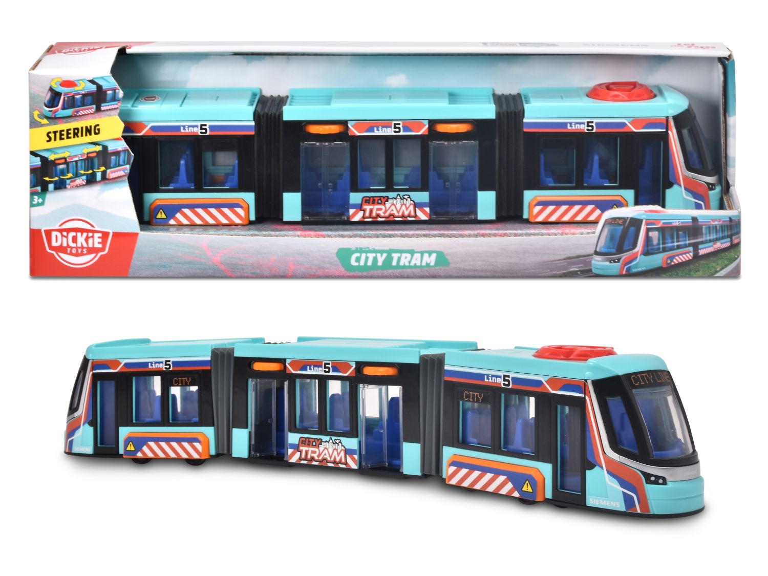 E-shop Dickie Električka Siemens 41,5 cm
