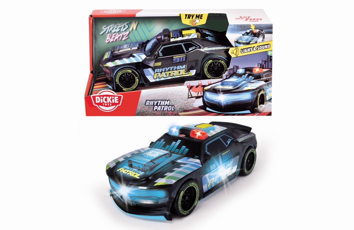 E-shop Dickie Policajné auto Rhythm Patrol